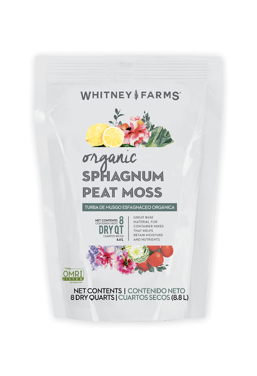Organic Sphagnum Peat Moss for Potting Mixes
